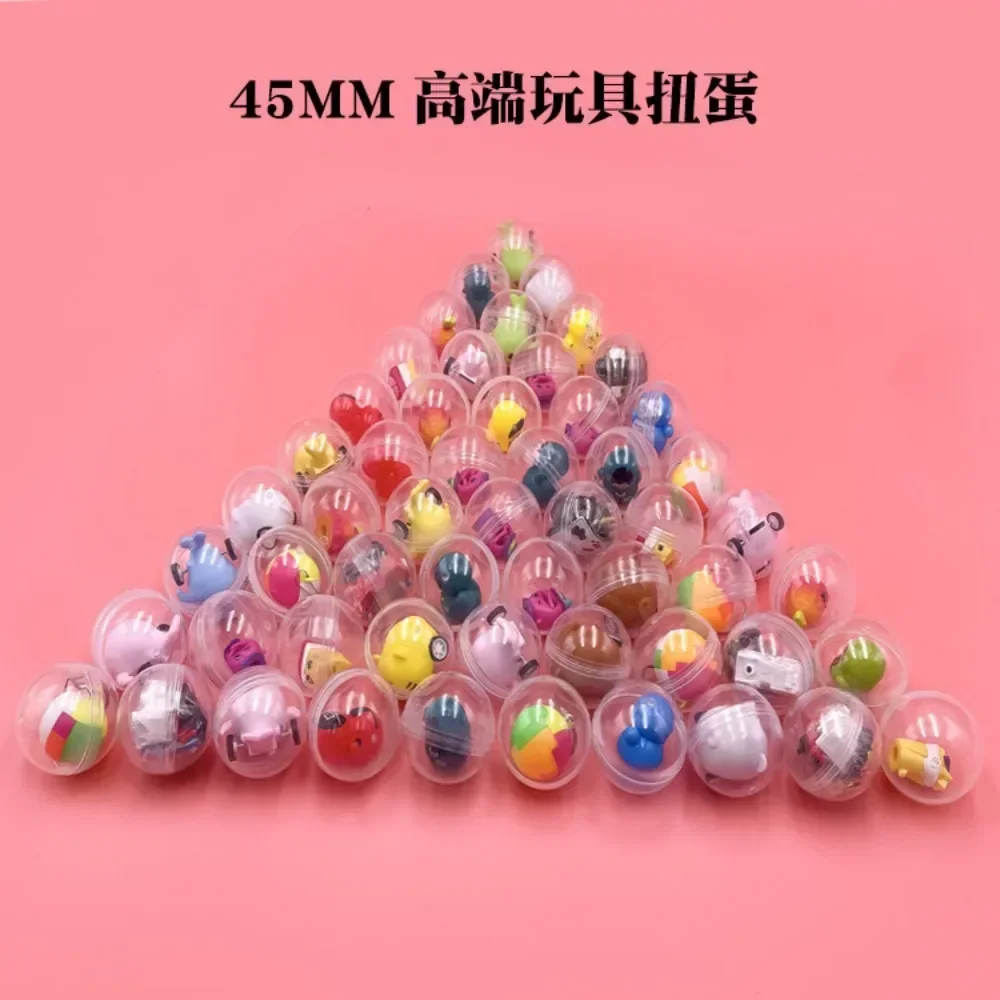 10/20pcs 45mm Children Mini Mixed Claw Game Machine Toy Surprise Twisted Egg Capsule Ball for Vending Doll Arcade Crane Gift