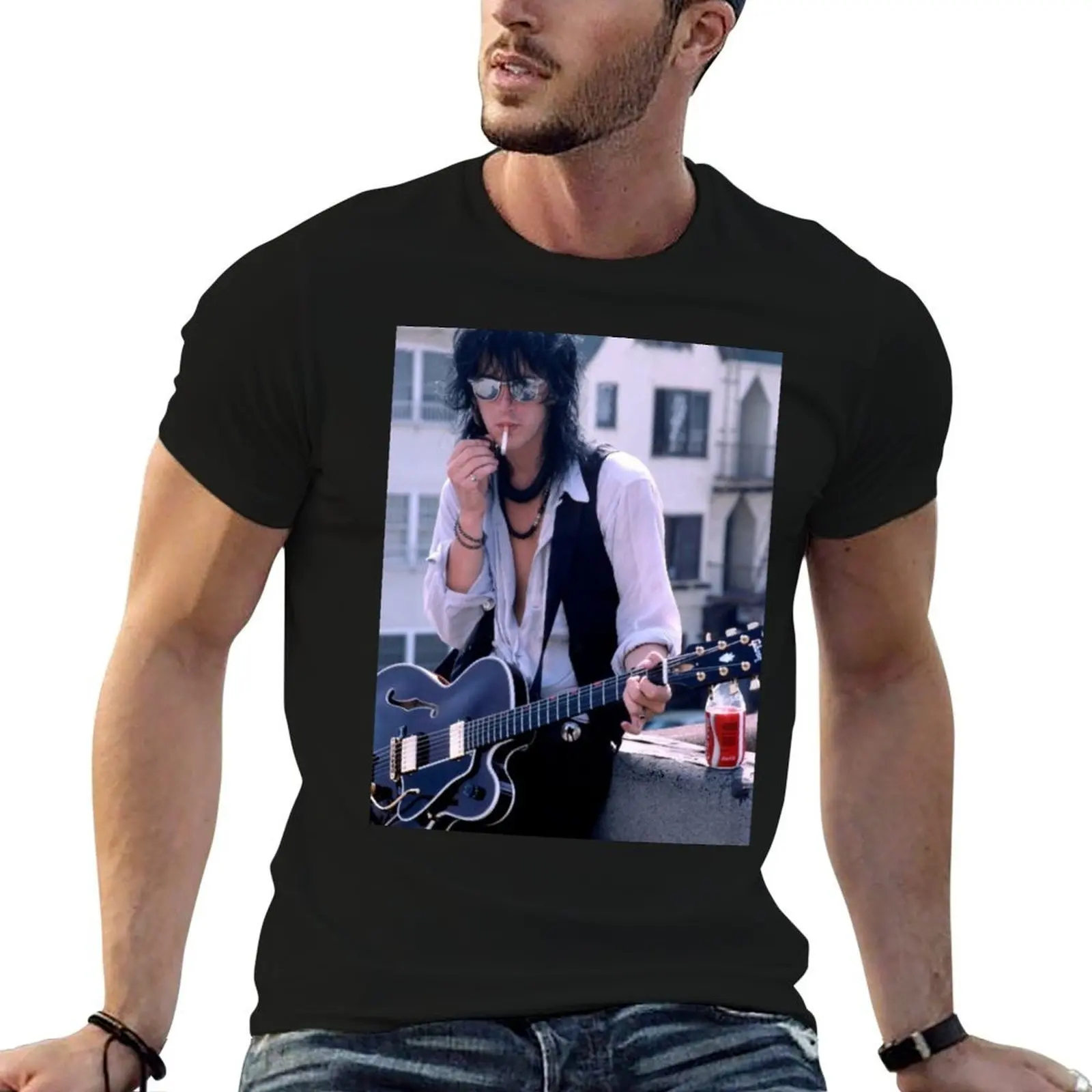 

Izzy Stradlin 6 T-Shirt man t shirts cotton t shirts for man pack white anime t shirts oversize T-shirt
