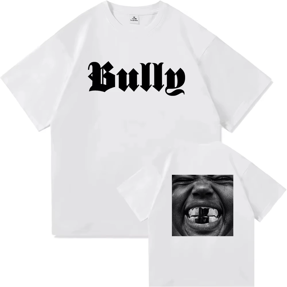 Kanye West Bully Album 2026 Cotton Shirt Summer New O-Neck Short Sleeve Y2k Hip-hop Style Men's Clothing and Women's T Shirt