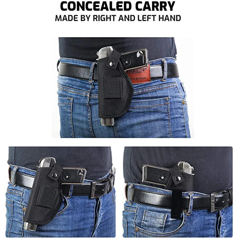 남녀공용 범용 에어소프트 권총 홀스터, IWB/OWB, 9mm 홀스터, 은폐 캐리 글록 전술 총 액세서리