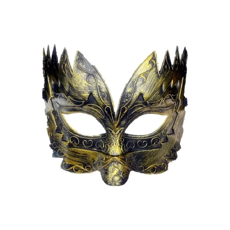 Halloween Performance Alte Stil Halbe Gesichts maske, Make-up Ball Requisiten Vintage Maske