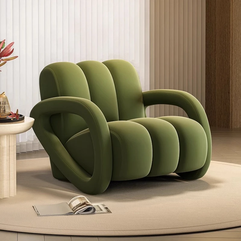 

Modern Living Room Chairs Backrest Comfortable Armchair Relaxing Single Person Chair Elegant Lounge Chair Aesthetc Furnitureic