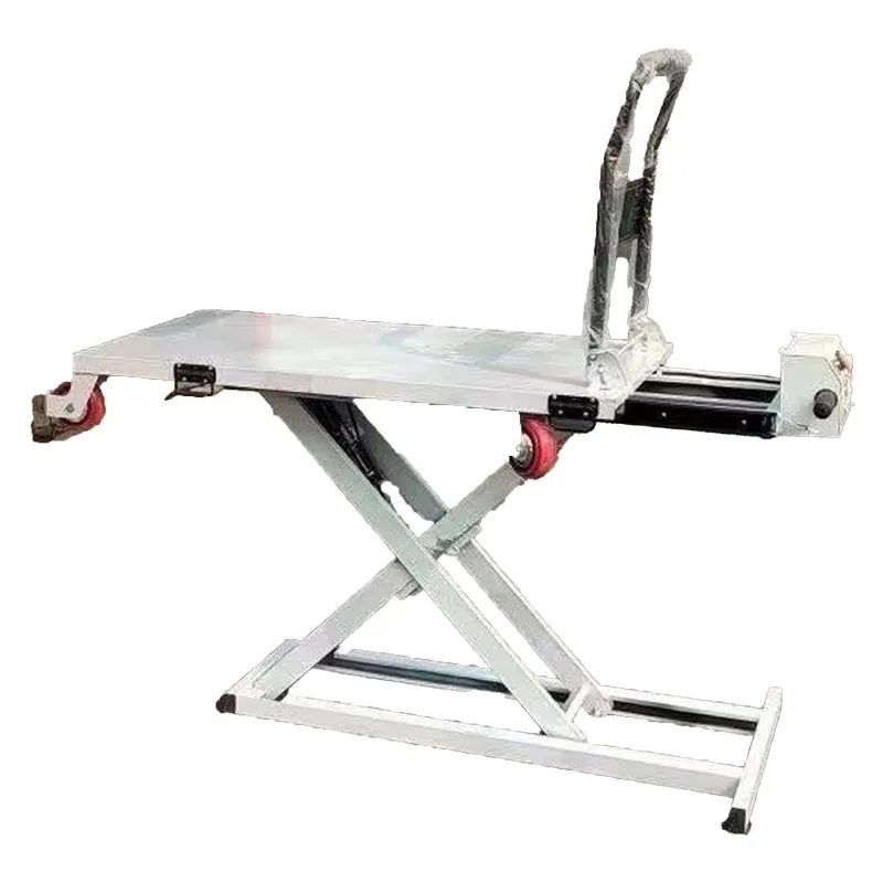 

Light foldable steel trolley Portable, manual trolley for home use, new conditions for use in warehouses and restaurants