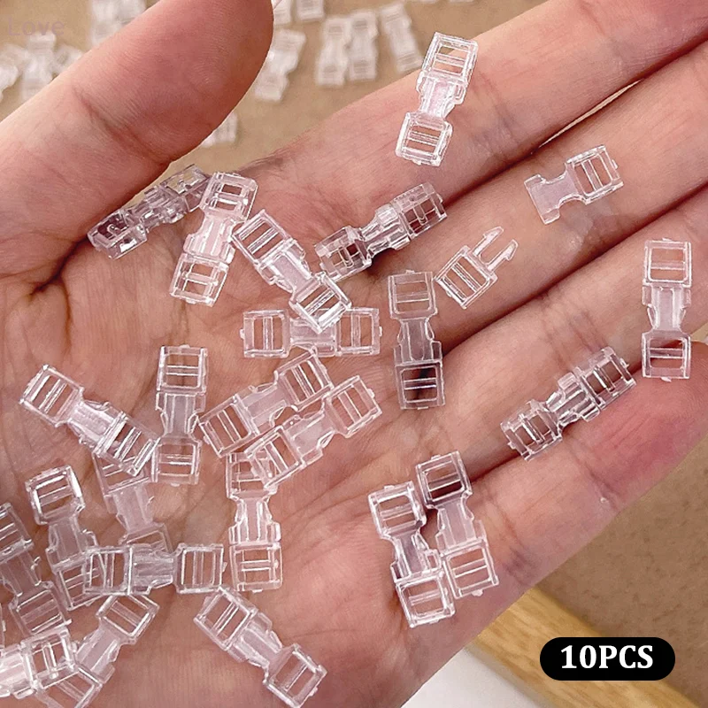 [L&P] 10 قطعة أداة فنية للأظافر بدون أثر مشبك صغير لفن الأظافر مشبك غير مرئي لتقوم بها بنفسك ملحقات الأظافر