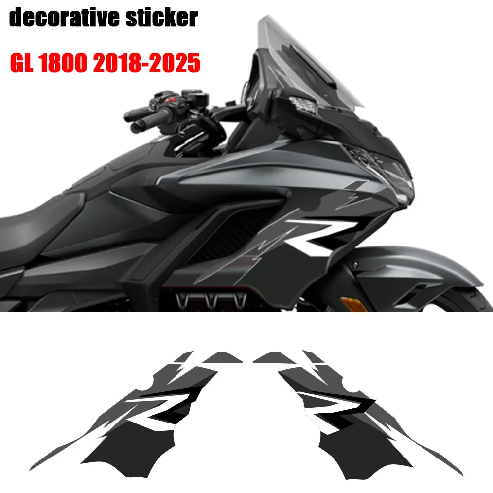 

Suitable for Jinyi GL1800 waterproof and scratch resistant paint protection stickers GL 1800 2018-2025 front panel decorative st