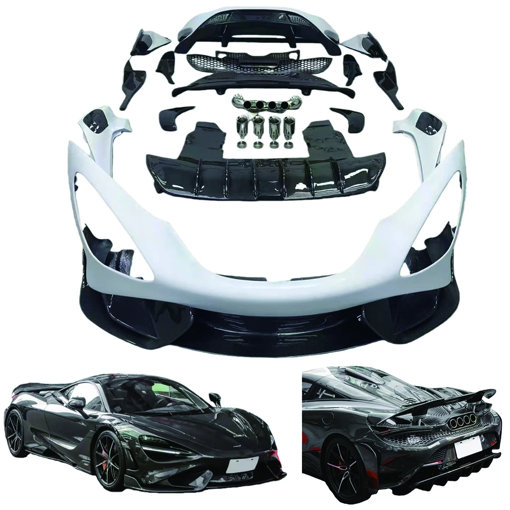

For 720S to 765LT Conversion Kit - Dry/Wet Carbon Fiber Aero Body Upgrade