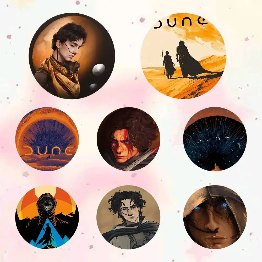 Movie Dune Cartoon Pins Backpack Shoes Jewelry Accessories Cosplay Handmade Badge