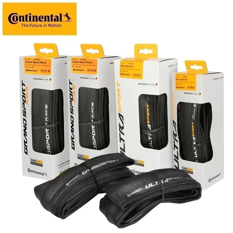 Continental Road Tire ULTRA Sport III & GRAND Sport Race & GP5000 700× 23C /25C/28C Road Bicycle Clincher Foldable Gravel Tire