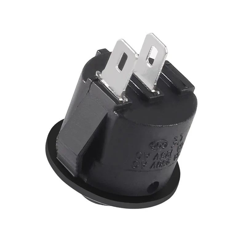 5/20pcs  KCD1 Round Rocker Switch 2Pin ON-OFF 6A/250VAC 10A/125VAC SPST 23mm Car Push Button Switches