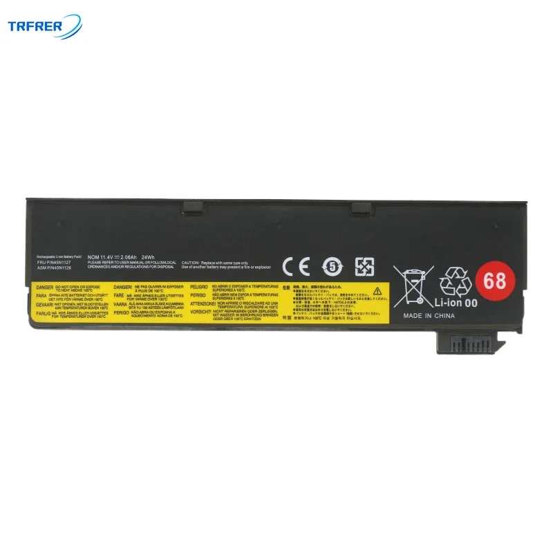 TRFRER X240 laptop battery for Lenovo ThinkPad x270 X260 x240s X250 T450 t470p T440s k2450 w550s 45n1136 45n1738 68