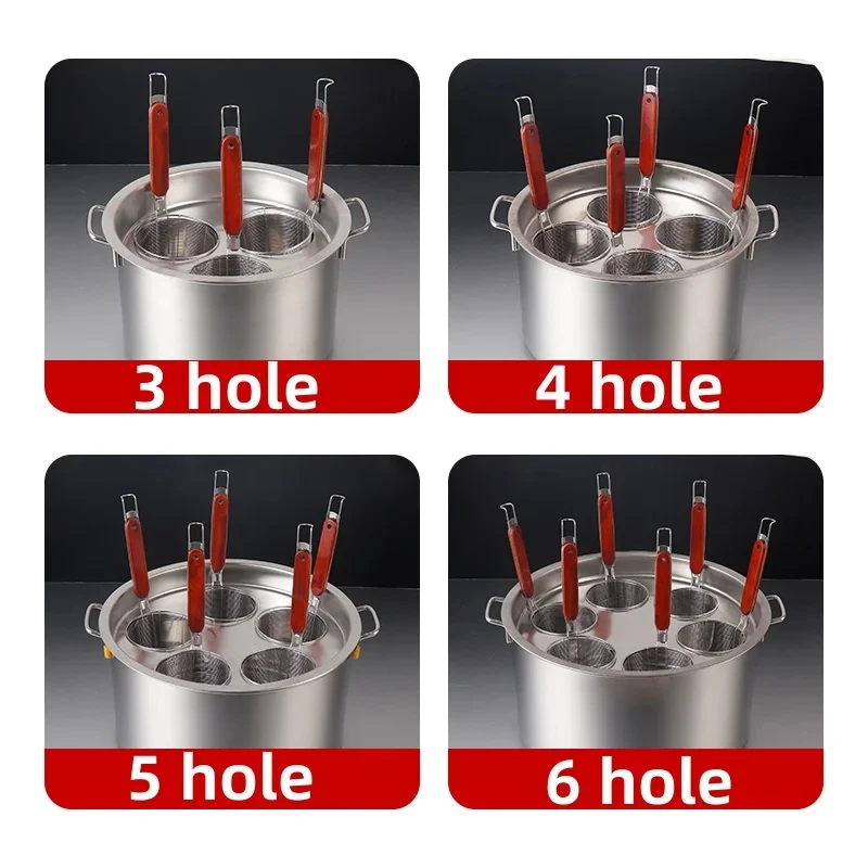 Cooking Noodle Stainless Steel Large Capital Soup Bucket Food Drawer Dumpling Cooker Tray Steamed Instant Pot Accessorie