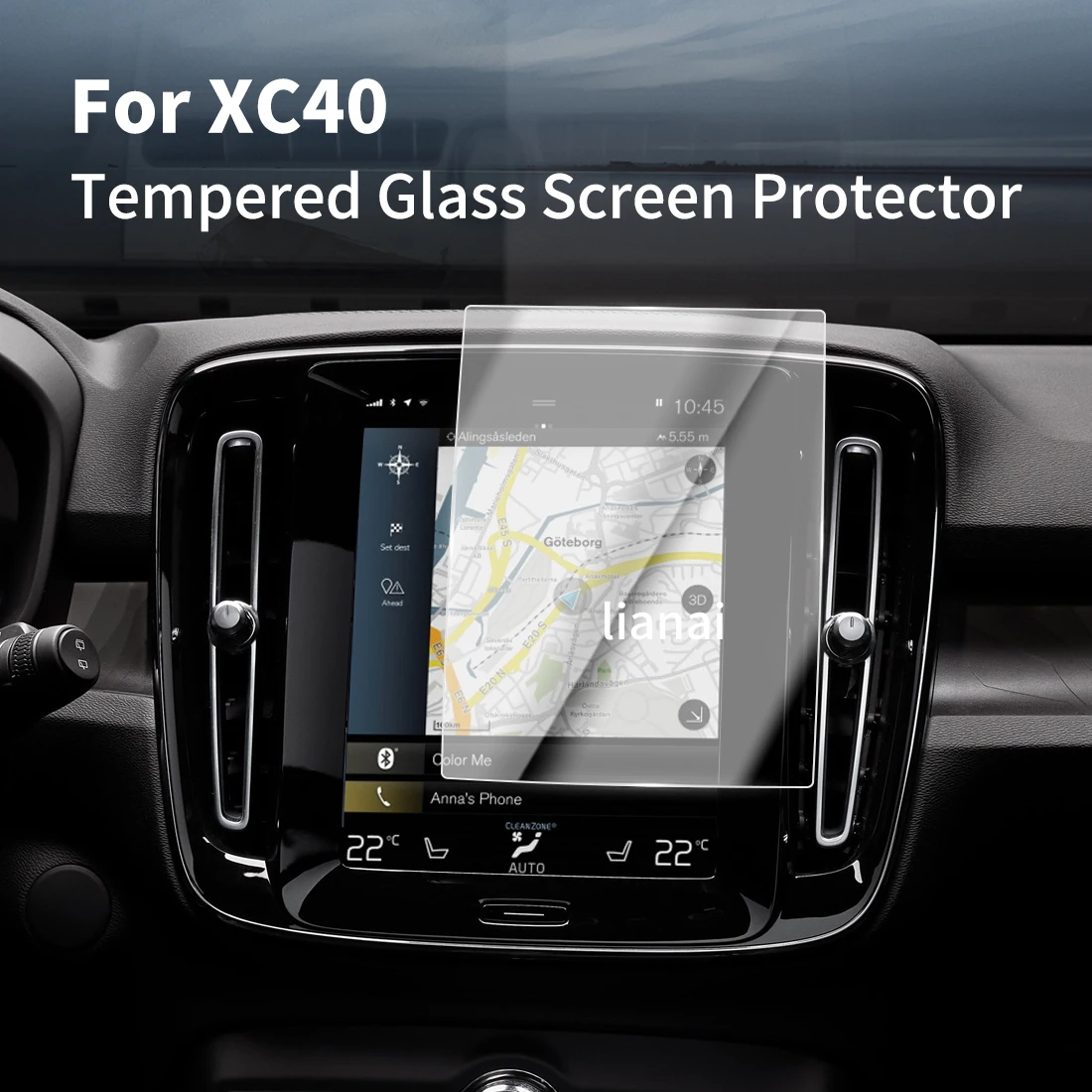 

Screen Protector For 25-26 Volvo XC40 mpered Glass Protective Film GPS Video Navigator Car Stickers Vehicle Accessories