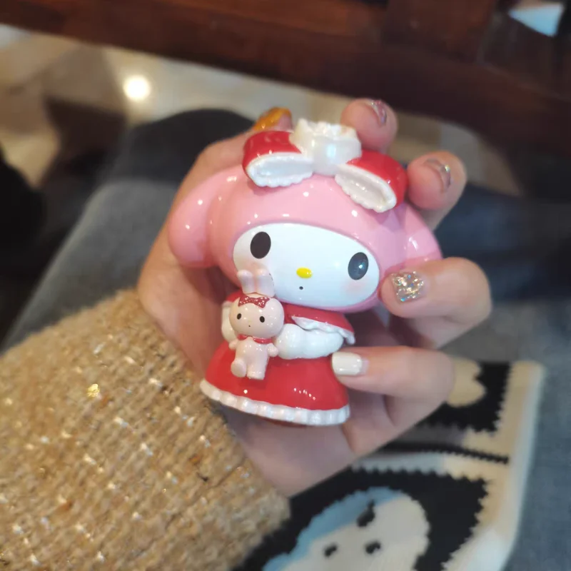 

Miniso Sanrio глухая коробка Melody & Coolommy Rose & Earl Series, украшение, милая необычная ручная работа, подарок на день рождения