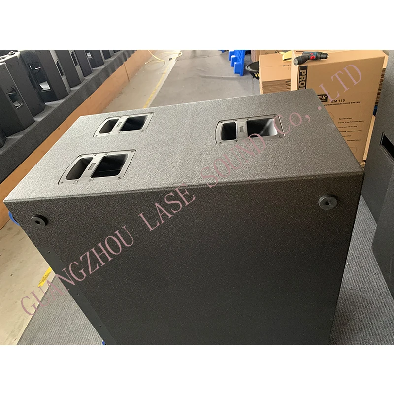 Podwójny 21-calowy pasywny subwoofer Neo Driver o mocy 3000W, wysokiej jakości system basowy PA do koncertów na świeżym powietrzu i na scenie.