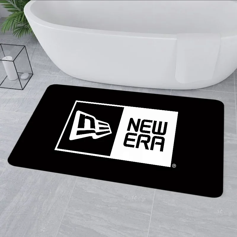 Rugs New Era Entrance Doormats Non-slip Bedroom Mat Halllway Carpet Kitchen Floor Mat Flannel Living Room Decor Bathroom Rugs