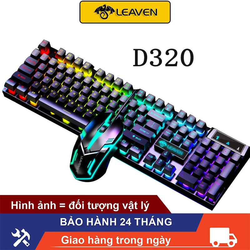 Imagem -02 - Teclado com Fio e Mouse à Prova Dusb Água Usb Membrana Teclado Luminoso Mecânico Sentir Jogo Teclado