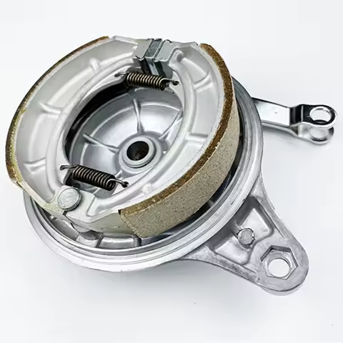 For Motorcycle of Haojue Suzuki Lifan Skygo Qingqi Qjmotor Dayun Loncin GN125 HJ125-8 QJ125 Rear Drum Brake Panels With Pads