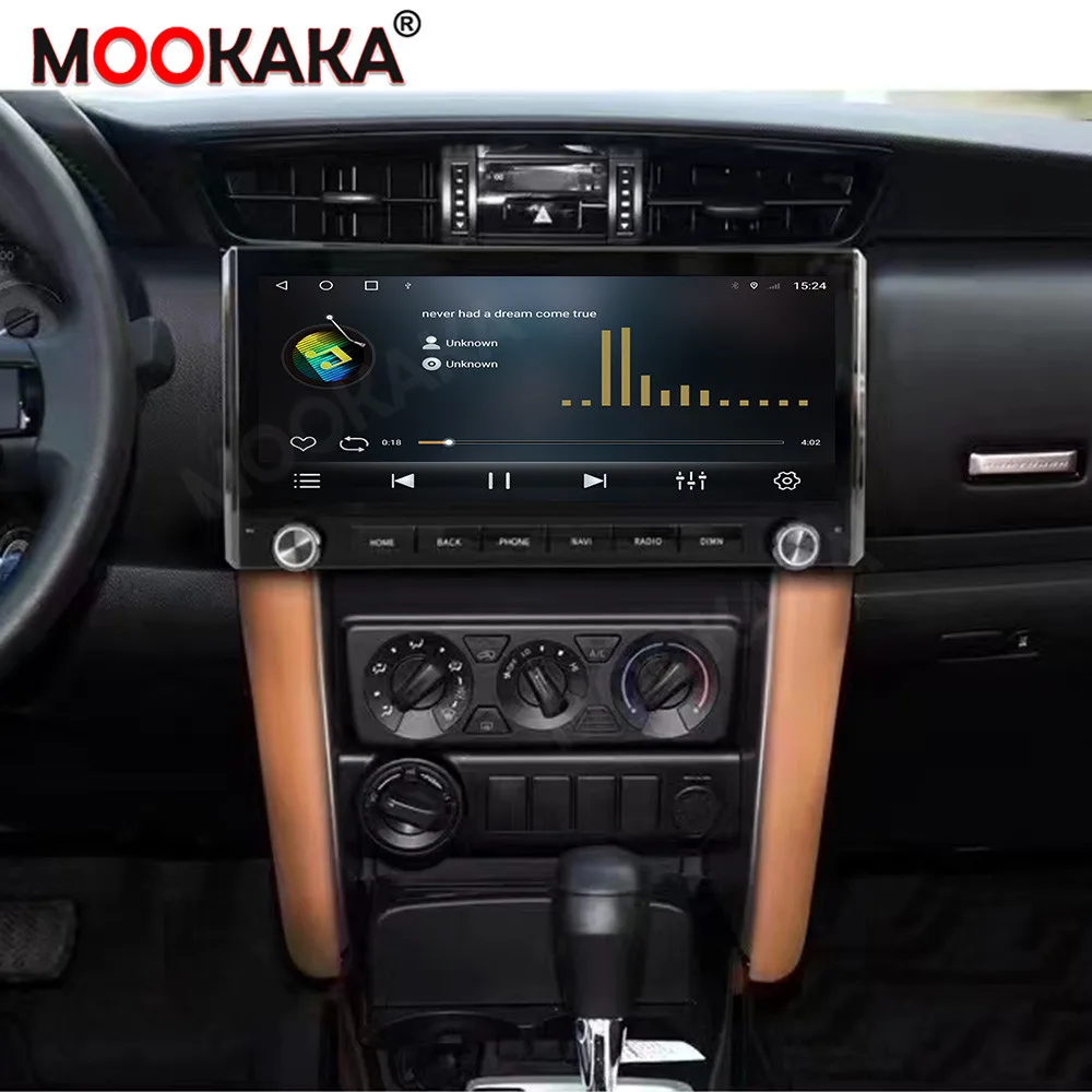 

Car Radio Android Carplay Stereo Multimedia Player For Toyota Fortuner HILUX Revo 2015- 2021 Head Unit GPS Navigation 12.3 Inch