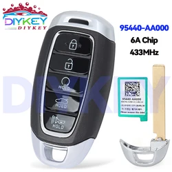 DIYKEY Original 95440-AA000 6A Chip 433MHz For Hyundai Avante Elantra 2021 2022 2023 MBEC5FOB2004 Proximity Remote Control Key