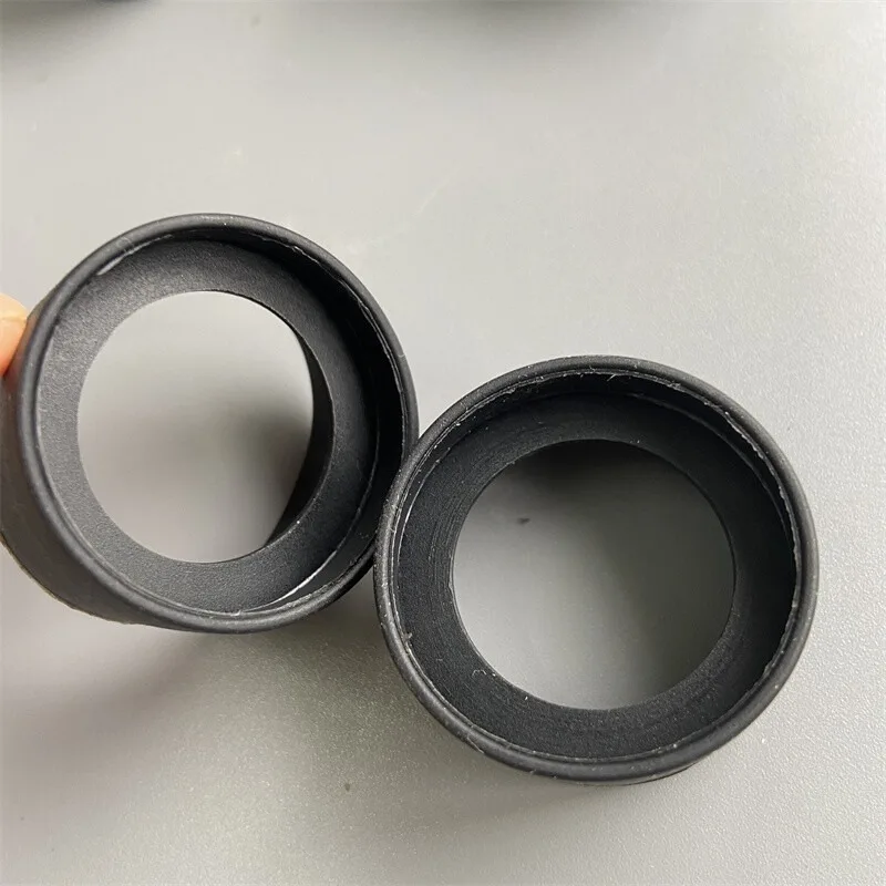 10PCS Rubber Eyepiece Foldable Eye Cups for 32-34mm Microscope Binoculars Eyerphone  Tools