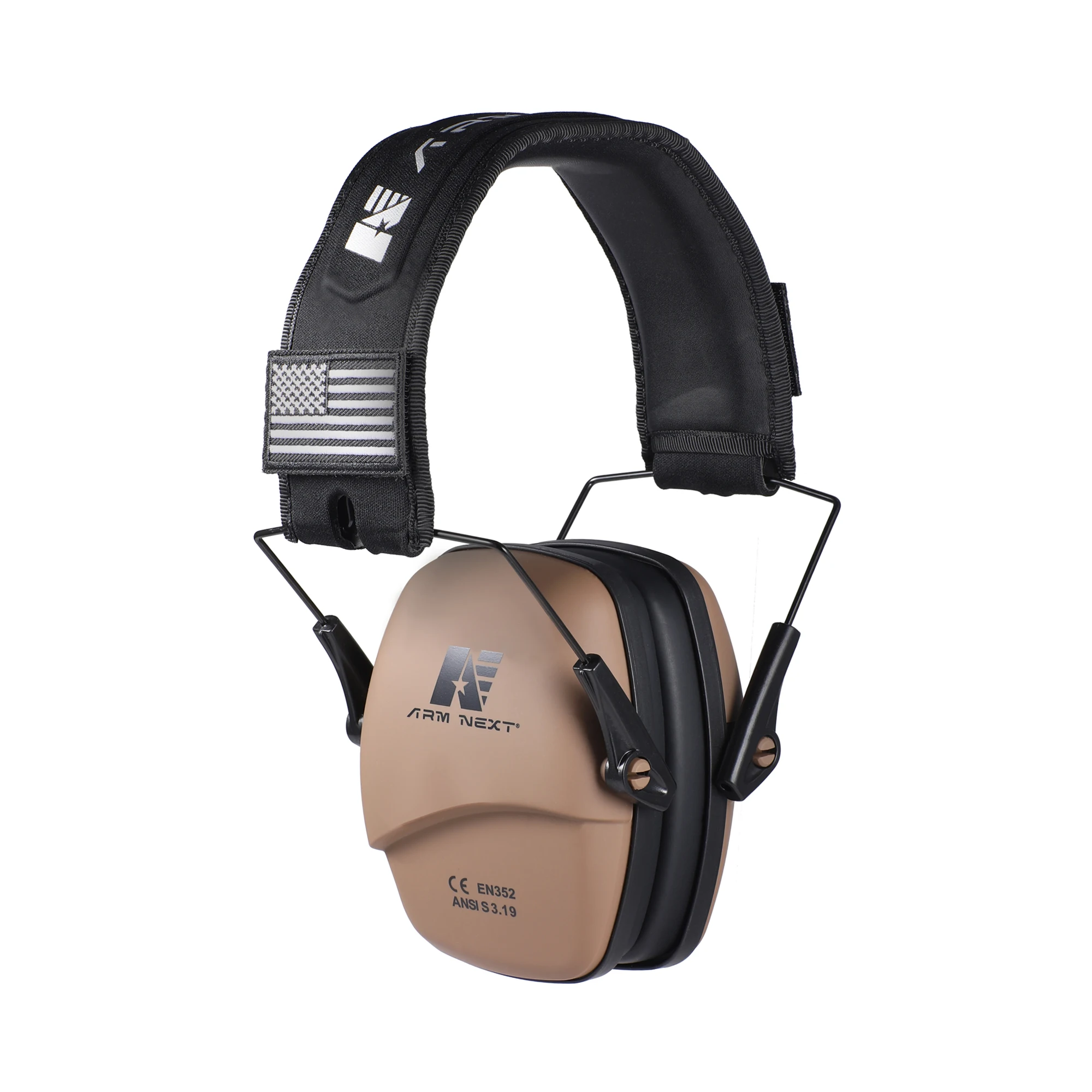 

26dB Noise Blocking Passive Earmuffs for Hunters Shooting Hearing Protection Tactical Memory Foam Comfort Fit