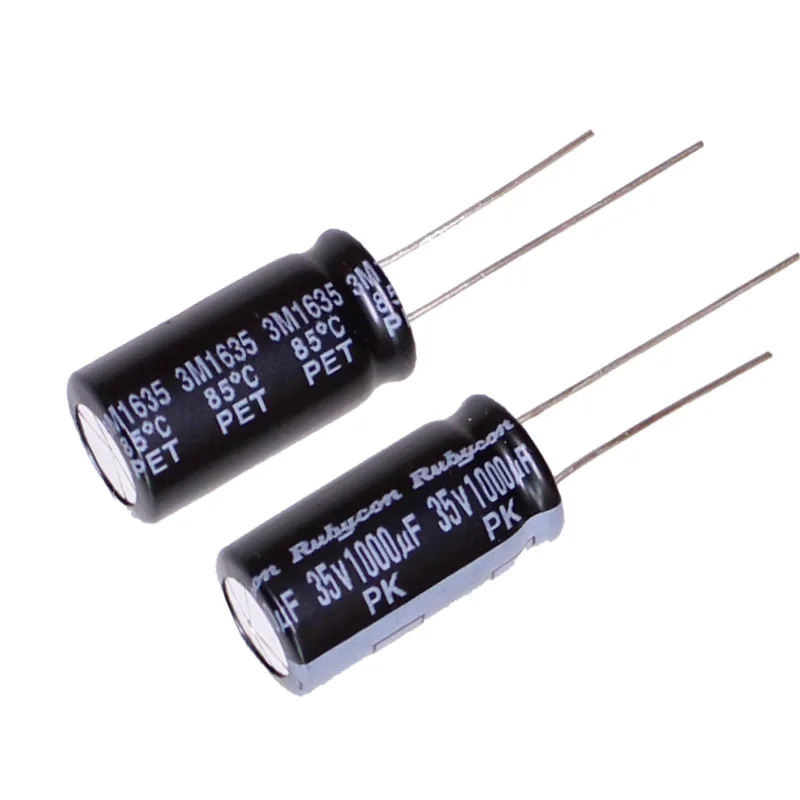 20PCS PX Original new 1000UF 35V Japan Rubycon capacitor 35V1000UF 10*20