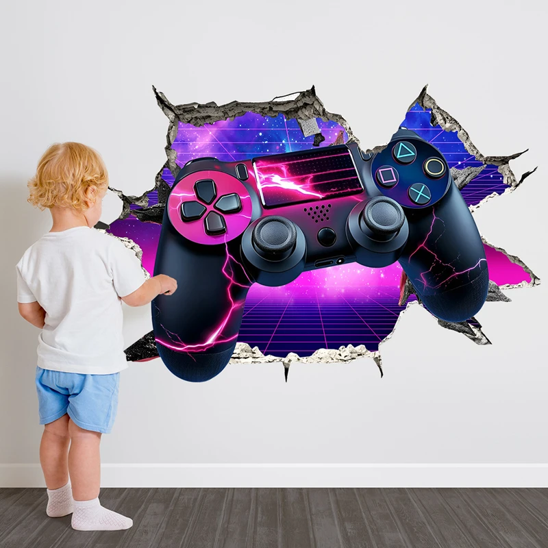 Larger Gaming Poster Broken Wa - Gaming Console Zone recension och pris