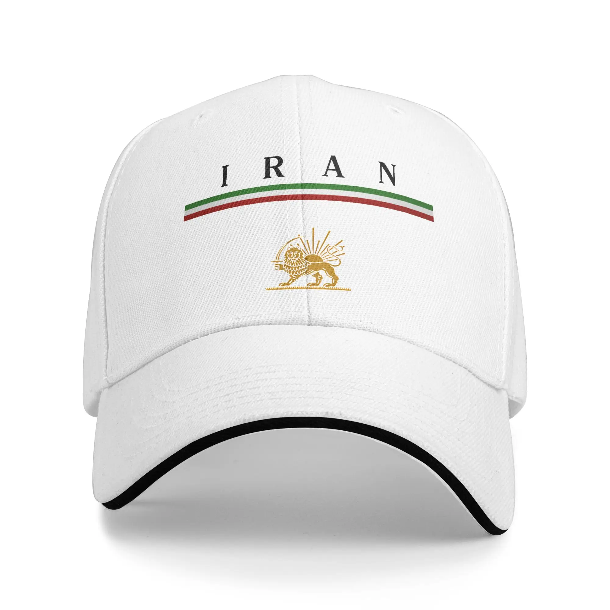 Iran Lion and Sun Iranian Flag Miga Trucker Hat Autumn Sports Cap Women Men  2026 Baseball Cap Casual Outdoor Hats