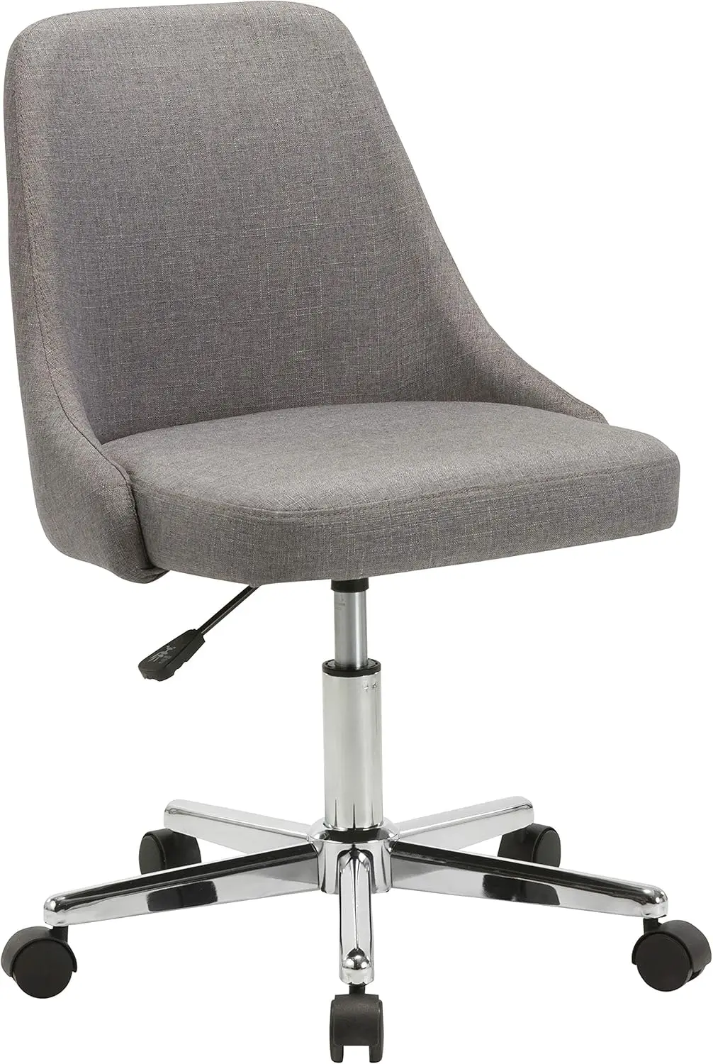 Modern Design Dark Grey Mesh Swivel Mechanism & Ergonomic Back Support Comfortable Task Chair Home Office Decor