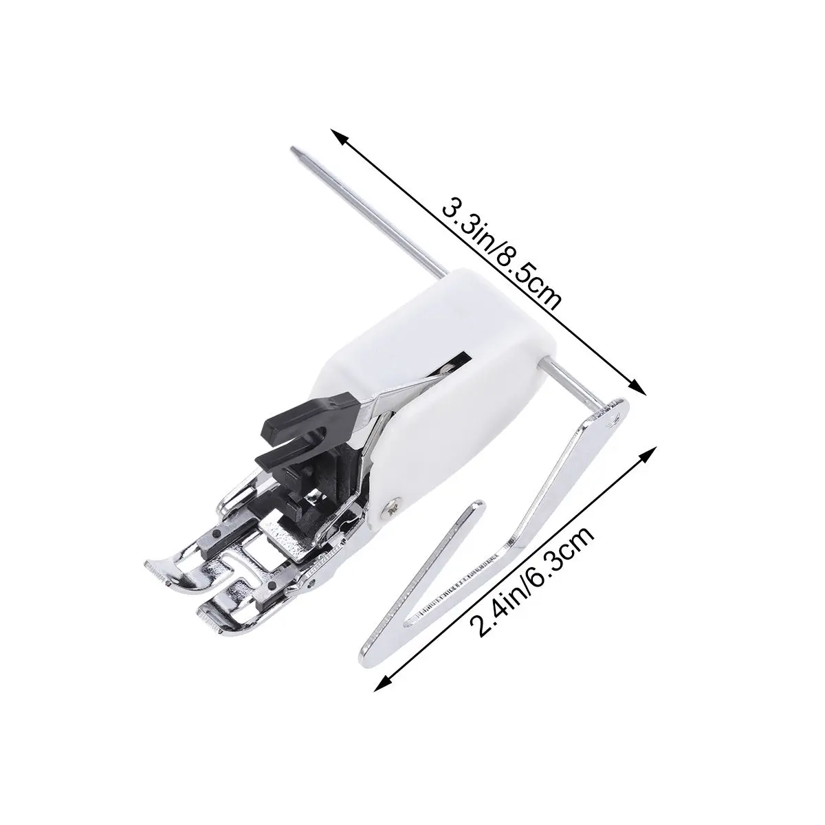 Sewing Machine Presser Foot Even Feed Walking Foot with Guide for Quilting Matching Plaids Low Shank Compatible