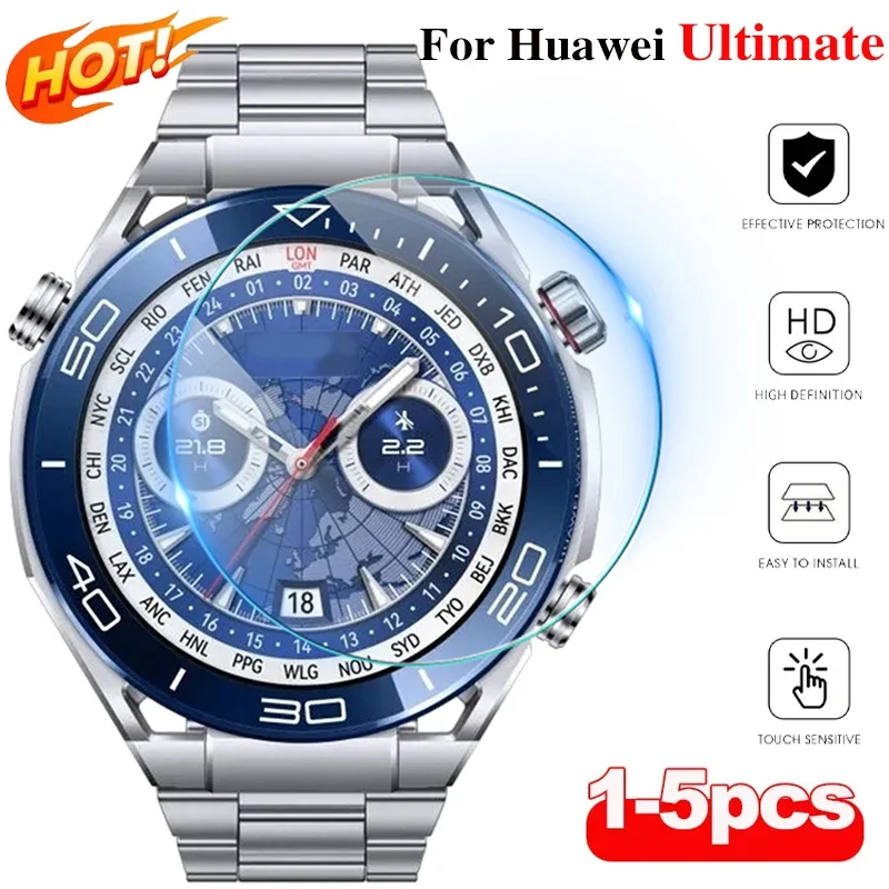 9H Premium Tempered Glass for Huawei Watch Ultimate Smart Watch Screen Protector for Huawei Ultimate Protective Film Accessorie