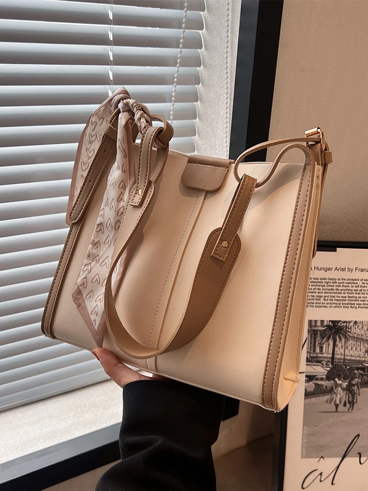 Borsa a tracolla singola da donna di moda popolare semplice borsa da pendolarismo di grande capacità per borsa da donna Casual da donna da ufficio