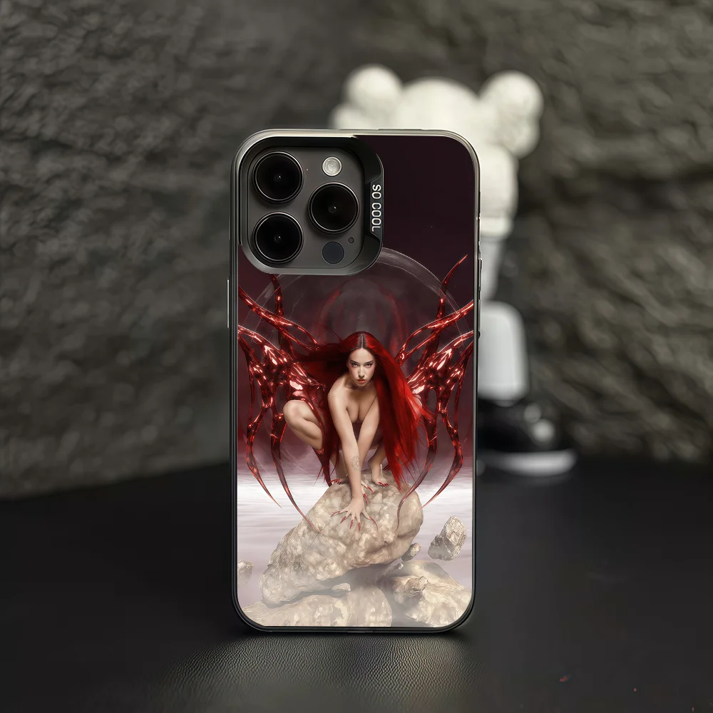 Funda de teléfono Singer español l-lola Índigo para Samsung S25 S24 S23 A07 A17 A06 Ultra FE Plus, funda protectora de Color IMD