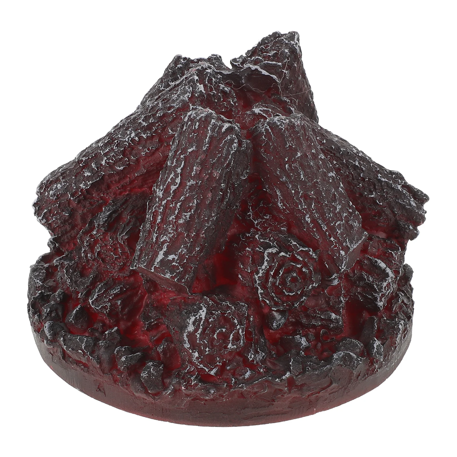 محاكاة مصباح لهب الفحم LED الحطب سجل تصميم مصباح عيد الميلاد لهب جو ضوء غرفة نوم فندق مطعم ديكور