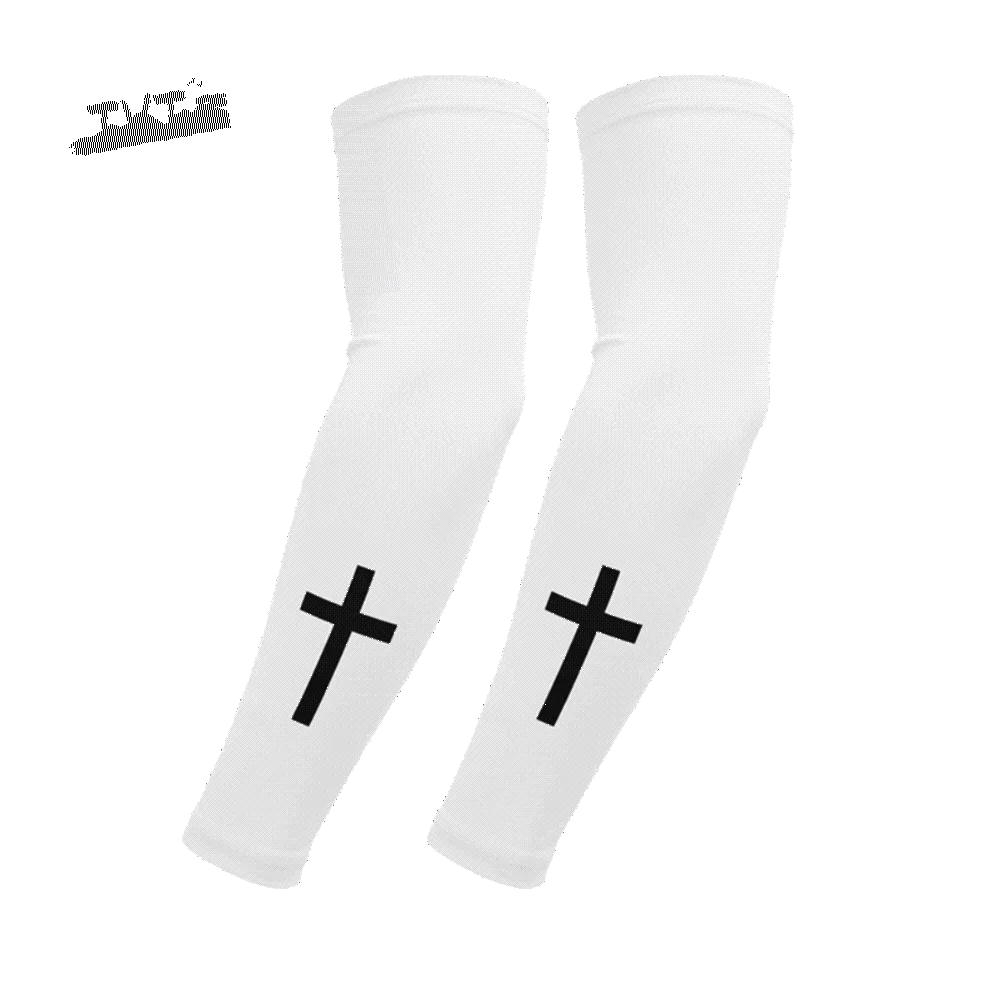 

Lightweight Sports Cooling Arm Sleeve Elastic Fabric Ice Silk UV Protection Arm Covers Armguards Cuff Cooling Effect