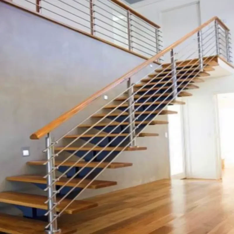 Modern Cheap Stair Railing Design with Rod bar Railing Stainless Steel Railing