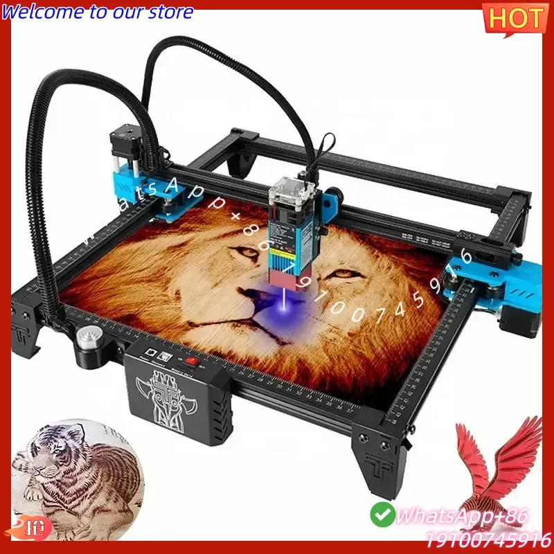 2026Hot For TWOTREES 2025 Mini TTS-55 PRO 5.5W 30W Engraver 300*300MM Cutter 3030 Leather Engraving Machine for
