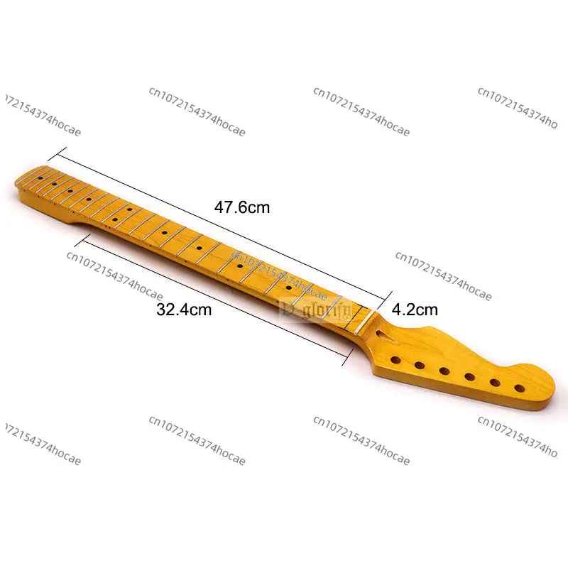 left-hand-6-string-neck-21-fret-22-fret-st-electric-guitar-neck-backhand-st-guitar-left-neck-full-maple-light