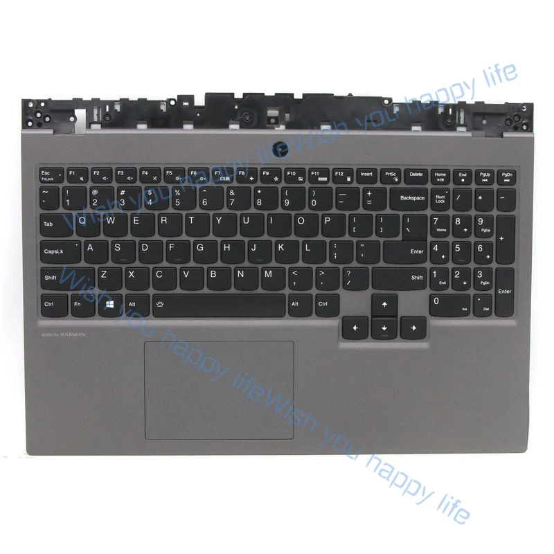 

N.. New For Legion 5P-15IMH05H 82AW Palmresst Upper Case US Backlit Keyboard NFP