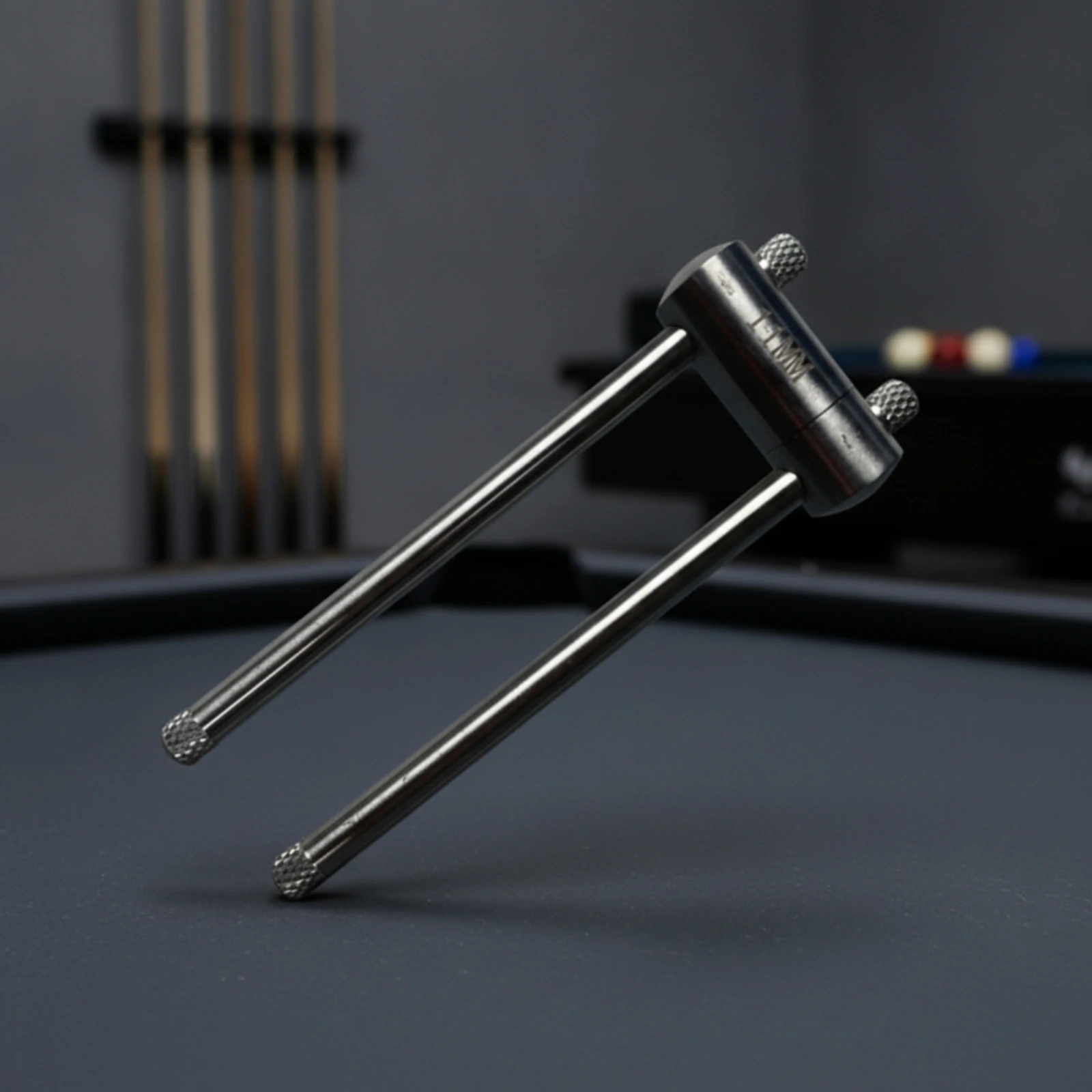 Double-Rod Cue Tip Maintenance Tool Long-Lasting Handheld Billiard Cue Tip Press and Shaper Billiards Accessory Ergonomic Easy