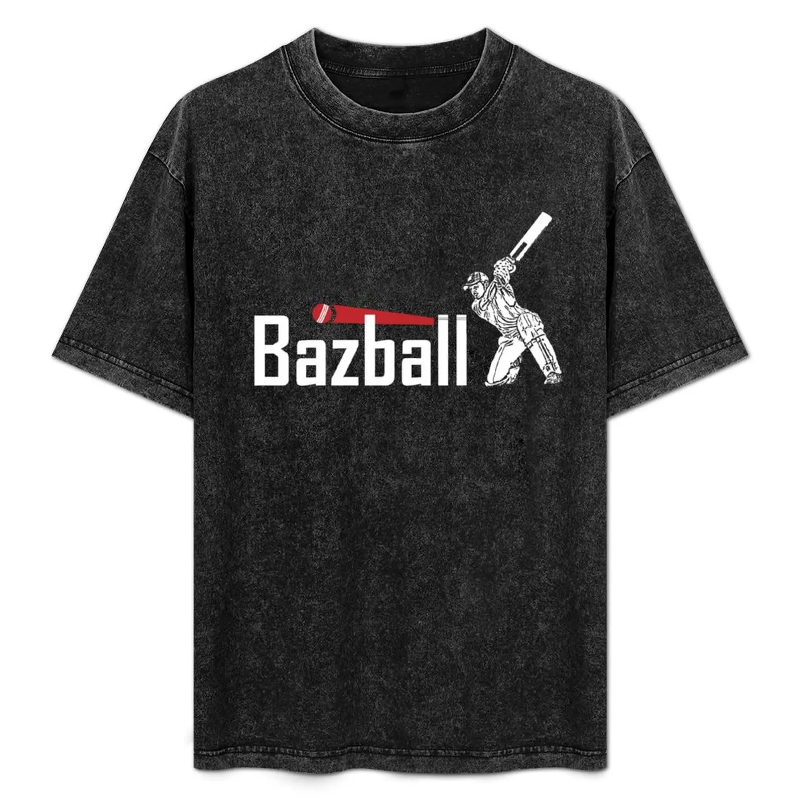 

Bazball - England Cricket T-Shirt Basic Crew Neck Short Sleeve Top