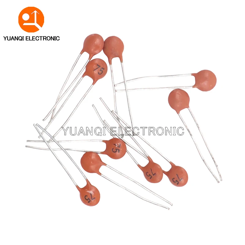 300pcs 50V Ceramic Capacitor Kit 2PF-0.1UF 30Values*10pcs Capacitance Assorted Set DIY Sample Pack