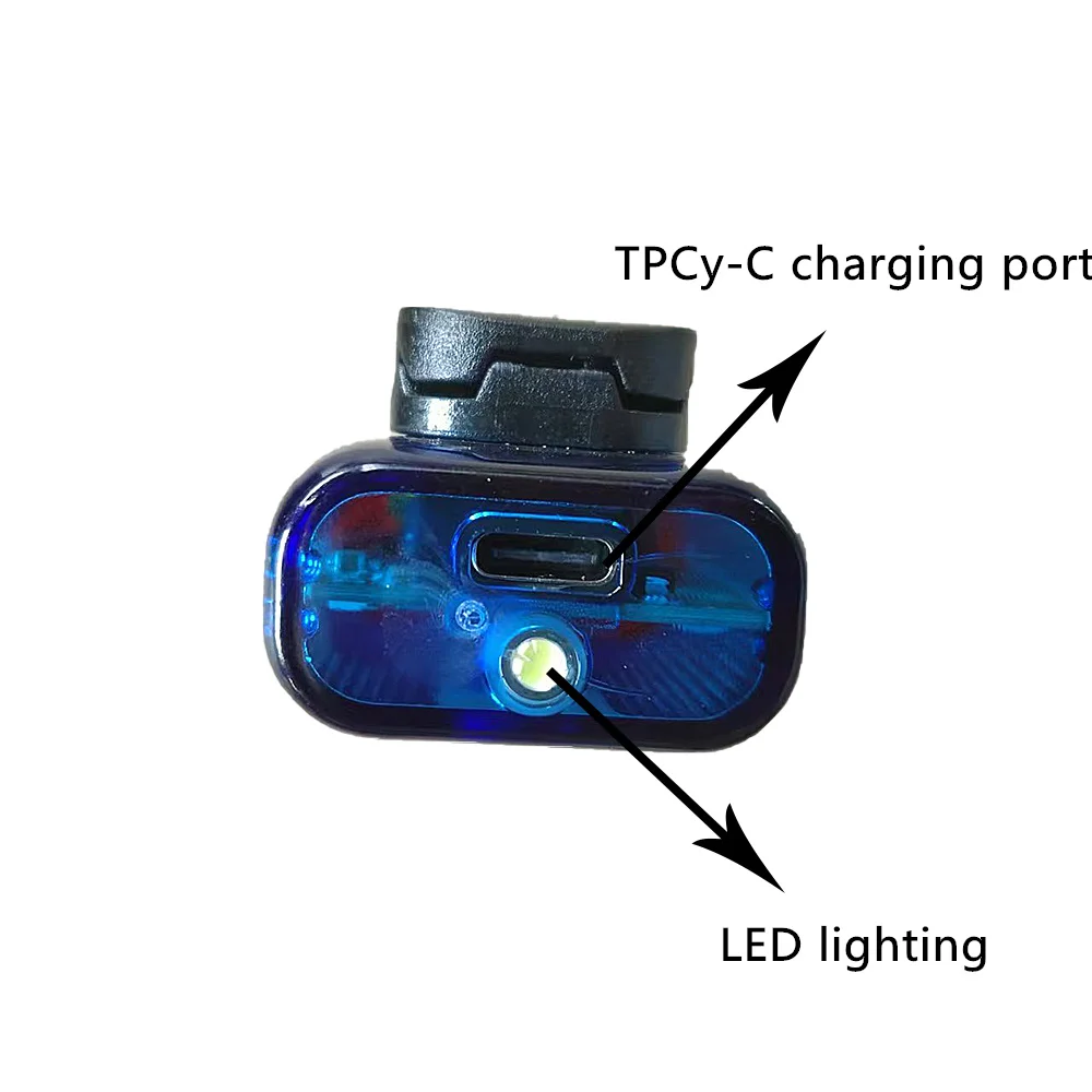 New Led Red Blue Warning Light Electronic Whistle Police Security Shoulder Clip Magnetic Suction Lamp Patrol Signal Flash Light