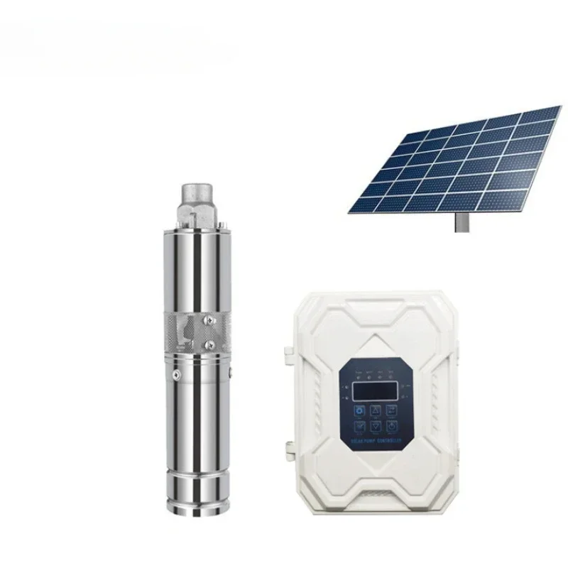 YYHCSubmersible deep well pump dc solar power borehole water pump system for irrigation