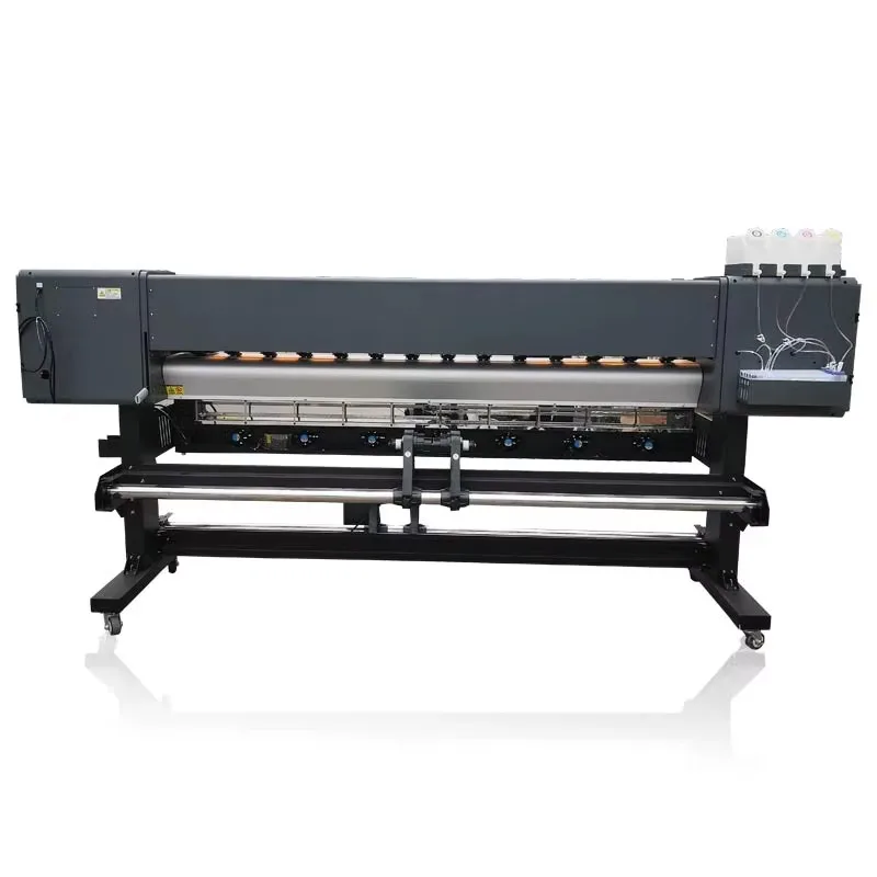 custom Best Sell 1.3m/1.6m/1.9m Inkjet Printer Use XP600/i3200 Print Head Vinyl Plotter Eco Solvent Printer Customized