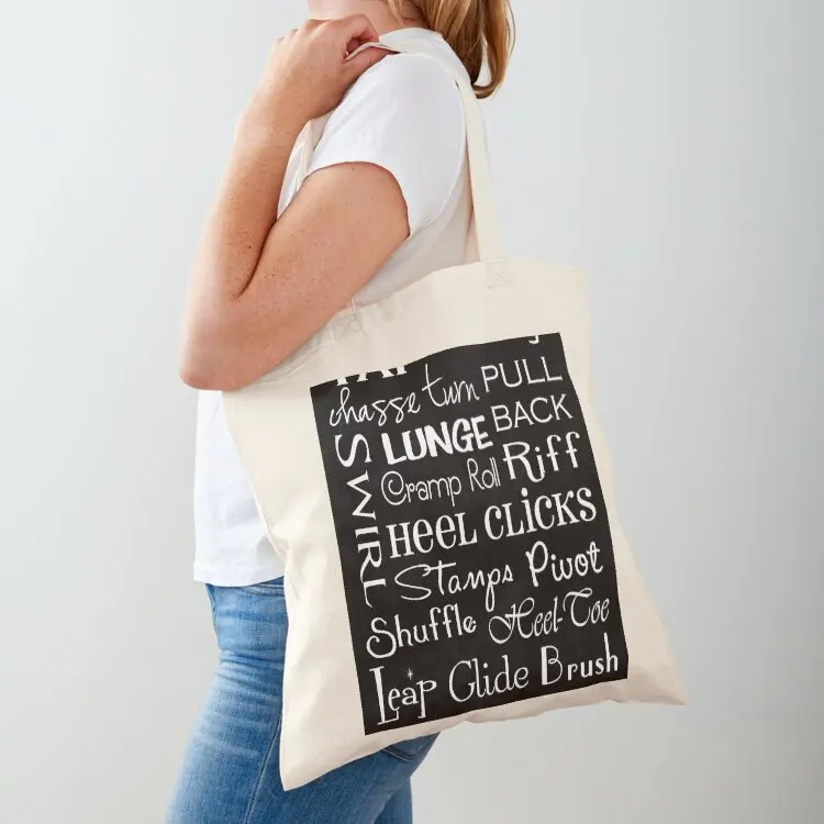 

Tap Dance Subway Art Poster Tote Bag Eco bag custom tote bag Women's bags Women's beach bags