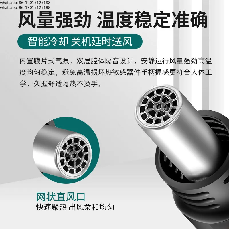 Best-selling 990A +/990AD +/990D/850A + Hot air gun desoldering table 850D dial welding digital temperature control