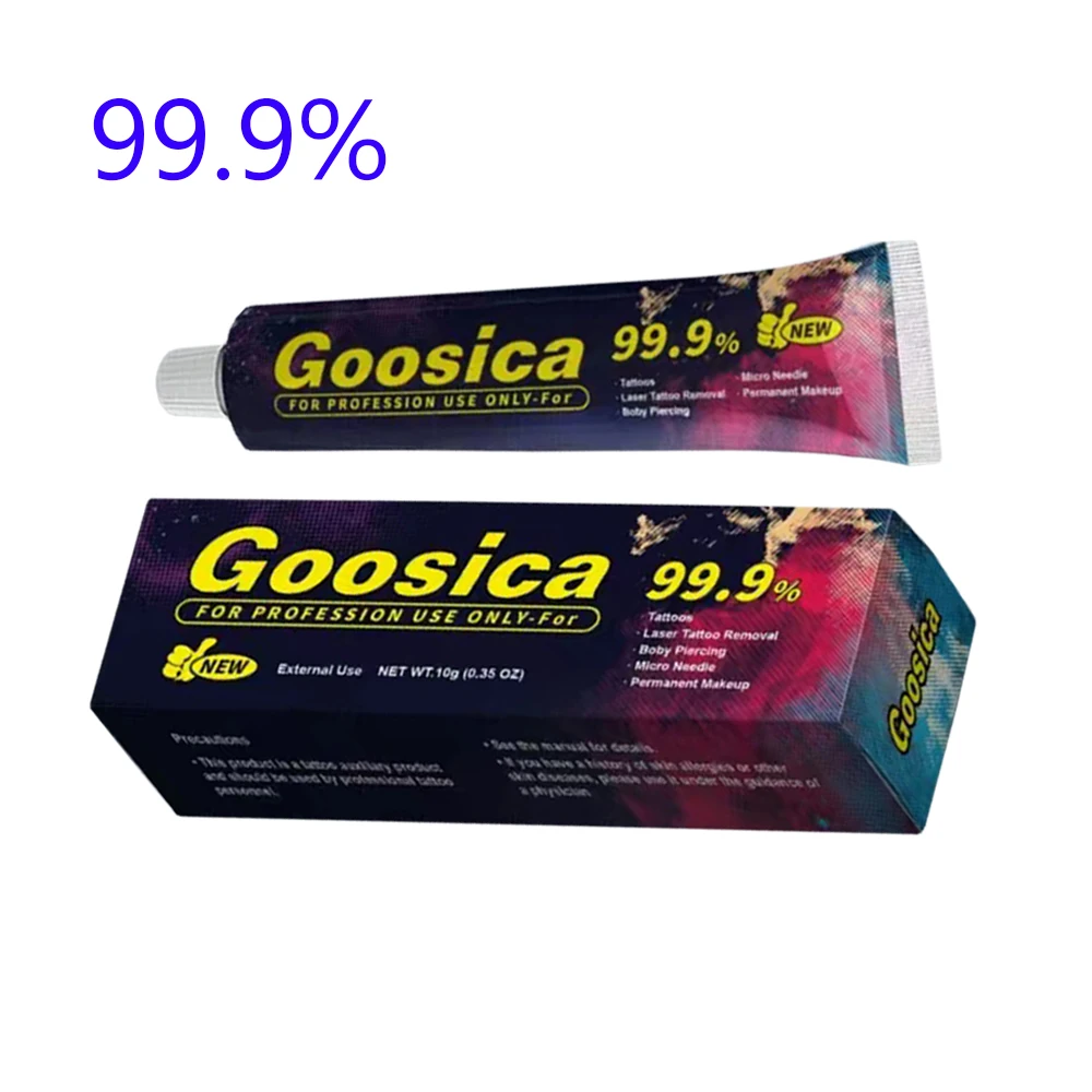 Original 99.9% Goosica Tattoo Cream Before Surgery Semi Permanent Makeup Beauty Eyebrow Lips Liner 10g