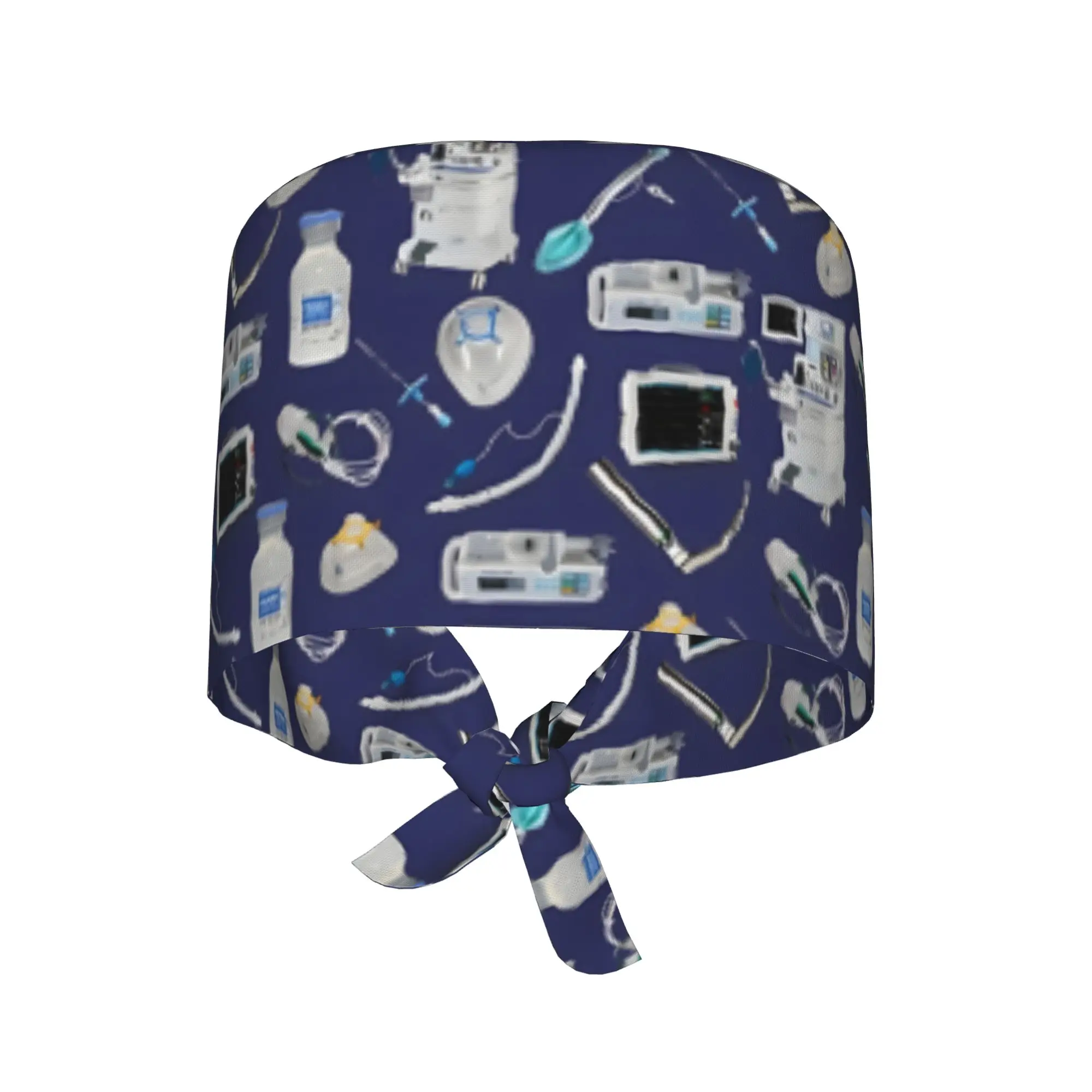 Tools Of The Trade SPACE BLUE Anesthesia   Anaesthesia  WorkCap Work Working Cap Adgusted Fashion Printed Multi-Scenario