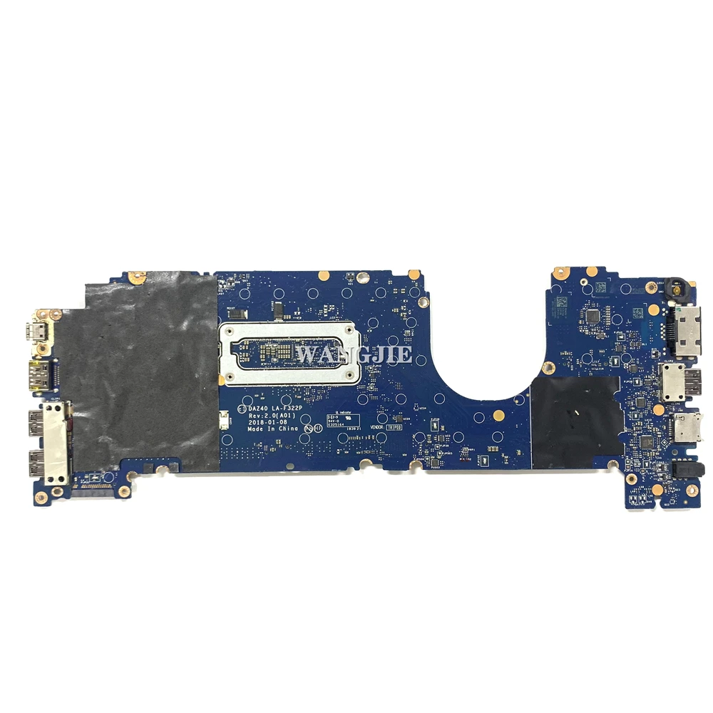 Imagem -02 - Motherboard Laptop T0vj3 Mainboard para Dell Latitude 7490 Cn0t0vj3 Daz40 La-f322p com Sr3l9 I58350u Cpu 100 Testado T0vj3